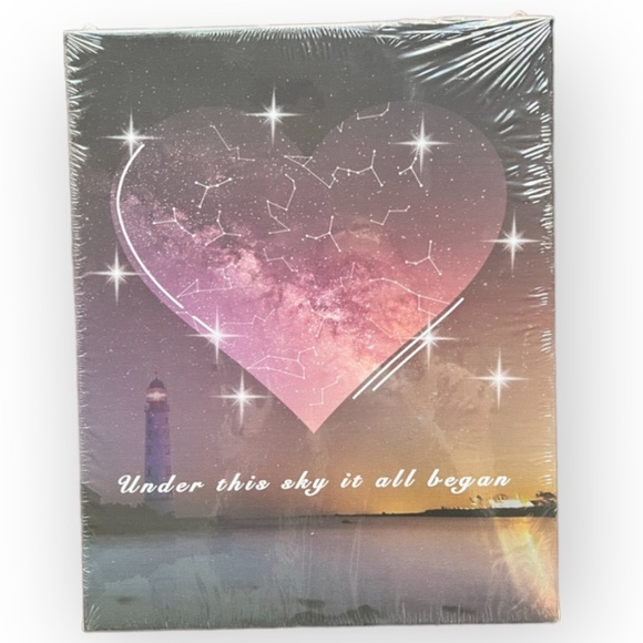 Other - LED Light Up Canvas Wall Decor "Under this sky it all began"
